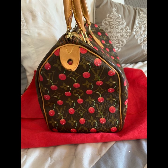 ❌SOLD❌Louis Vuitton Speedy 25 🍒 Takashi Murakami - Picture 4 of 7